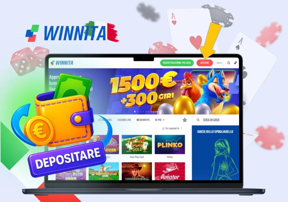 Winnita bonus senza deposito